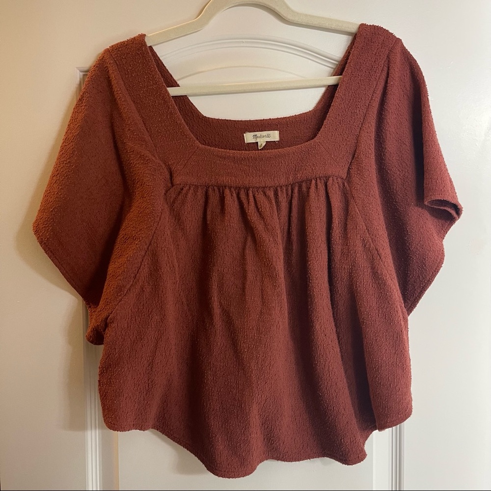 Madewell Textured Butterfly Top